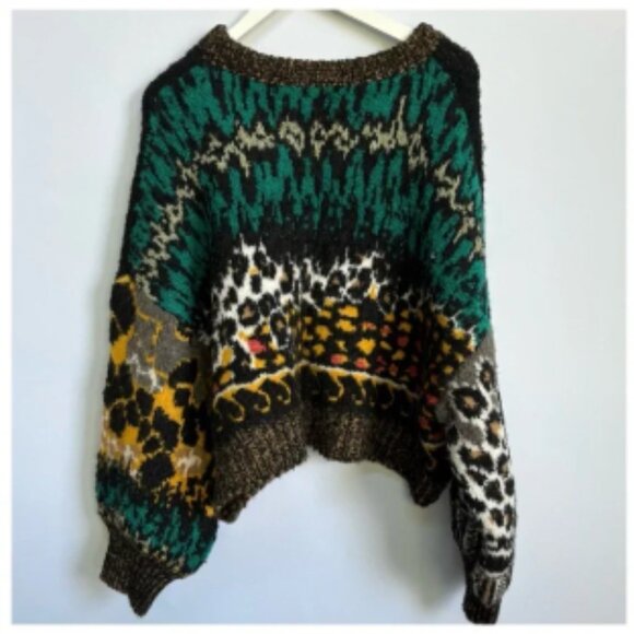 Brand New Pilcro Relaxed Crew-Neck Sweater - Picture 6 of 9